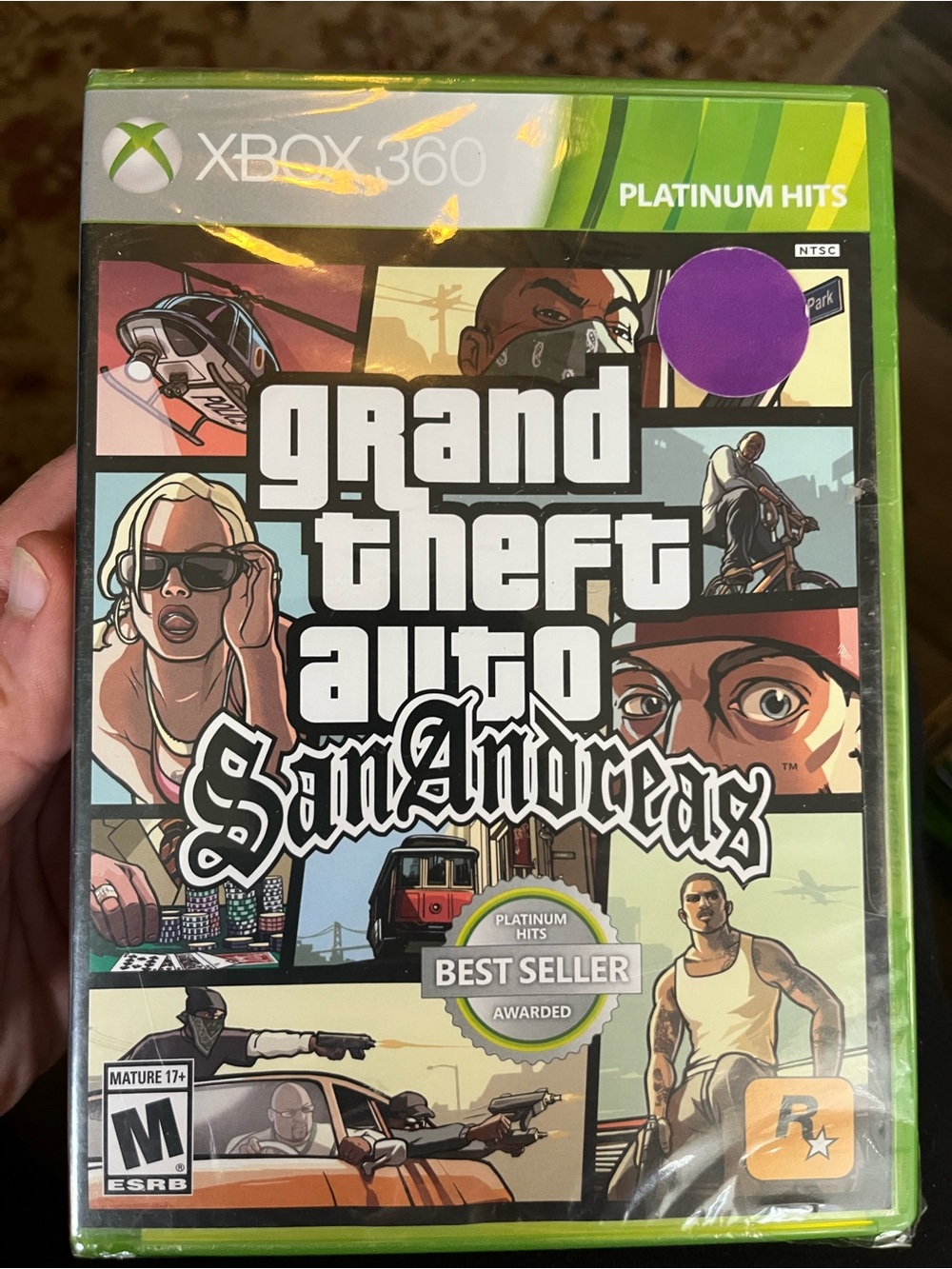 Grand Theft Auto: San Andreas [Platinum Hits Edition] (2015) Microsoft Xbox 360